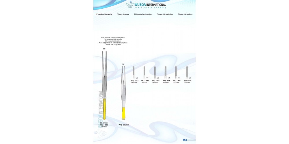 TC Tissue Forceps